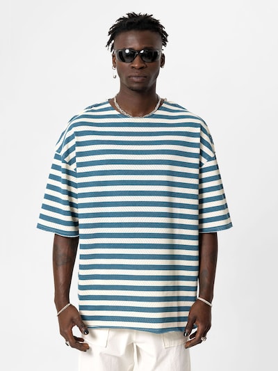 VAMOS CLO Shirt 'Fort Worth' in blau / weiß, Produktansicht