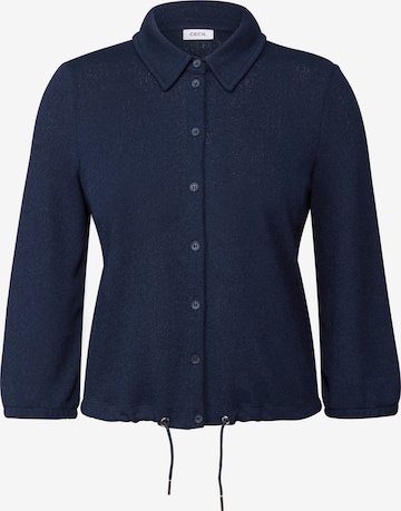 CECIL Strickjacke in Blau: Vorderseite