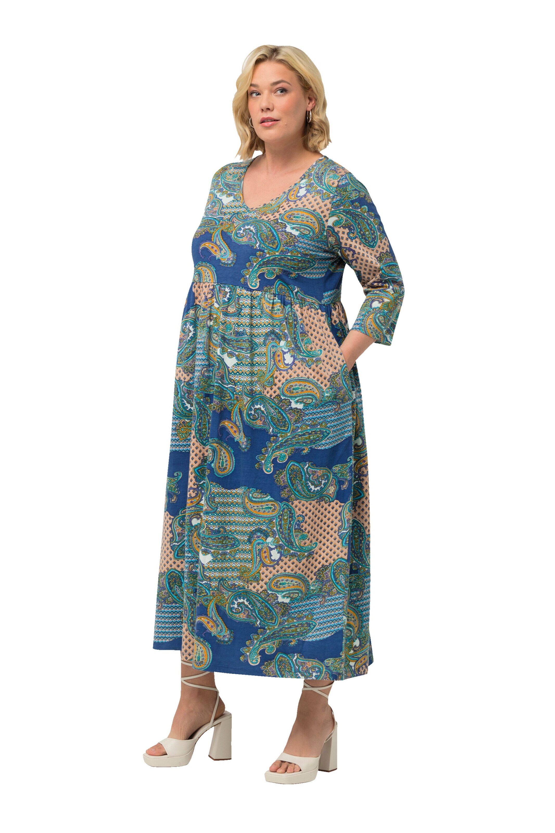 Ulla Popken Jurk in Gemengde kleuren