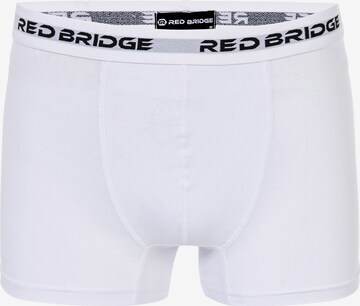 Redbridge Boxershorts 'Bangor' in Wit: voorkant