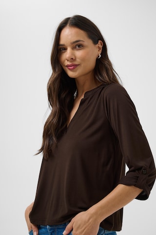 Kaffe - Blusa en marrón