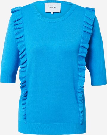 minus Sweater 'Vesia' in Blue: front