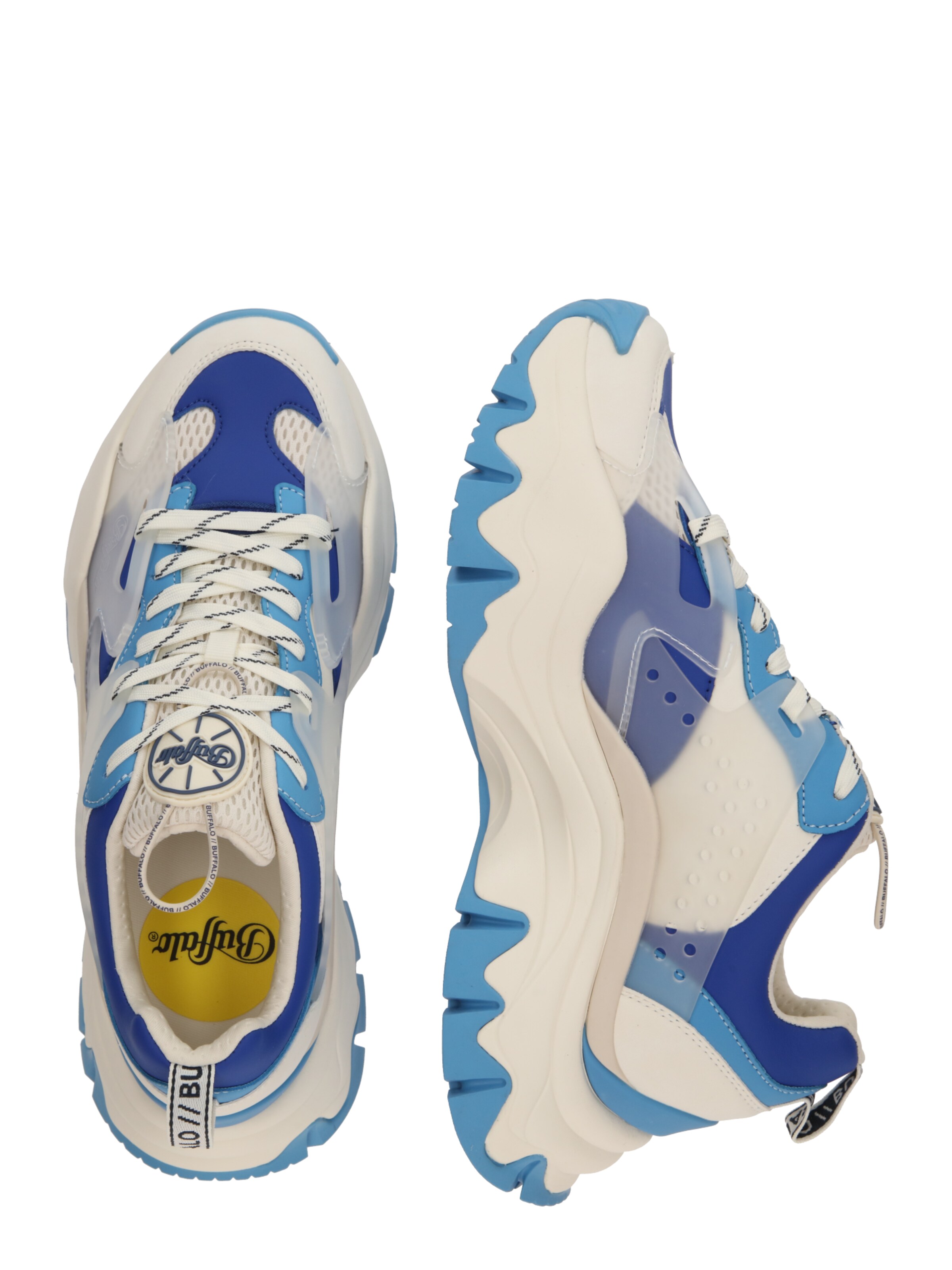 Baskets basses BUFFALO en blanc