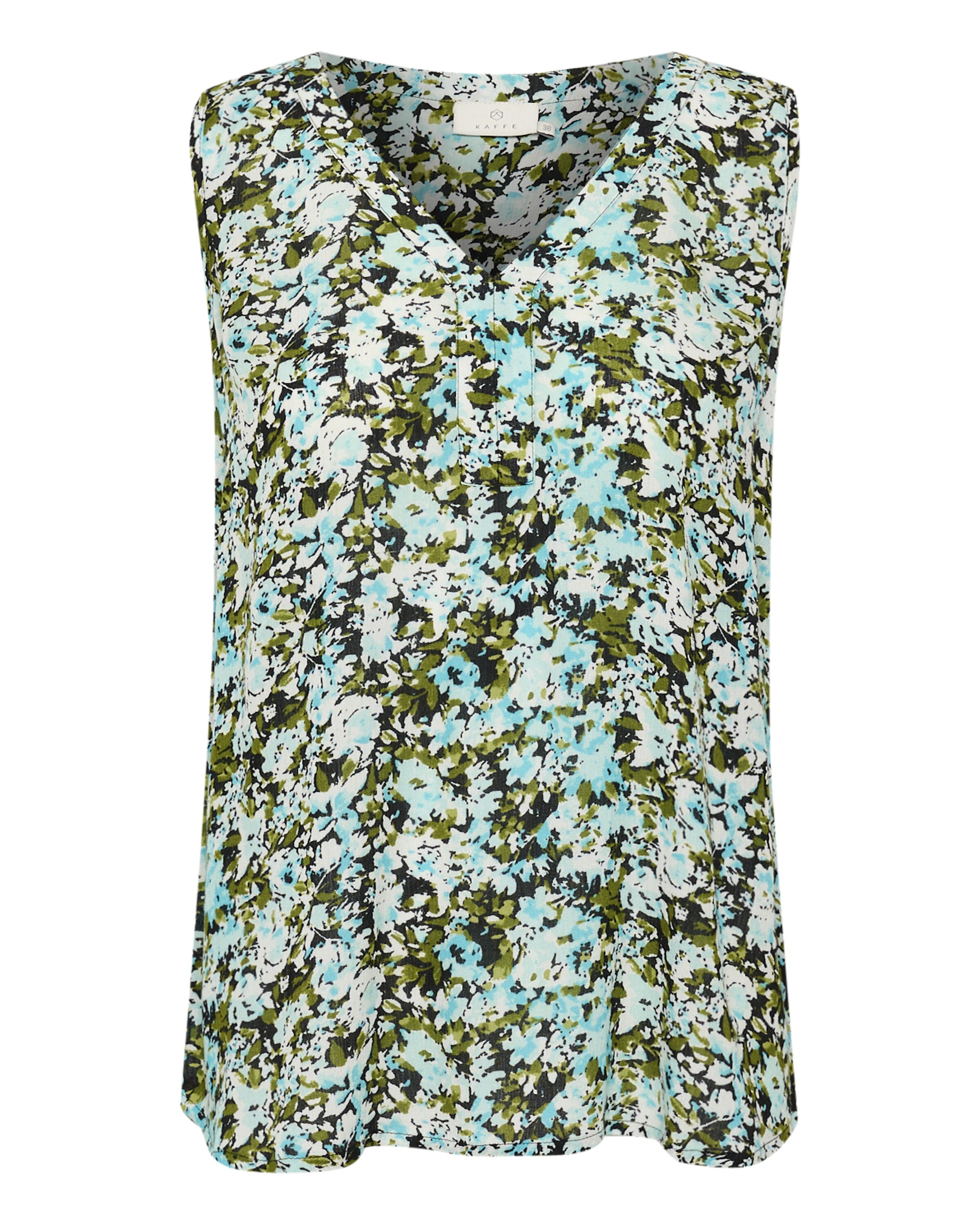 Kaffe Bluse 'amber' in Grün: Vorderseite