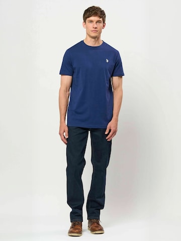 U.S. POLO ASSN. Regular fit Overhemd ' UMArjun ' in Blauw