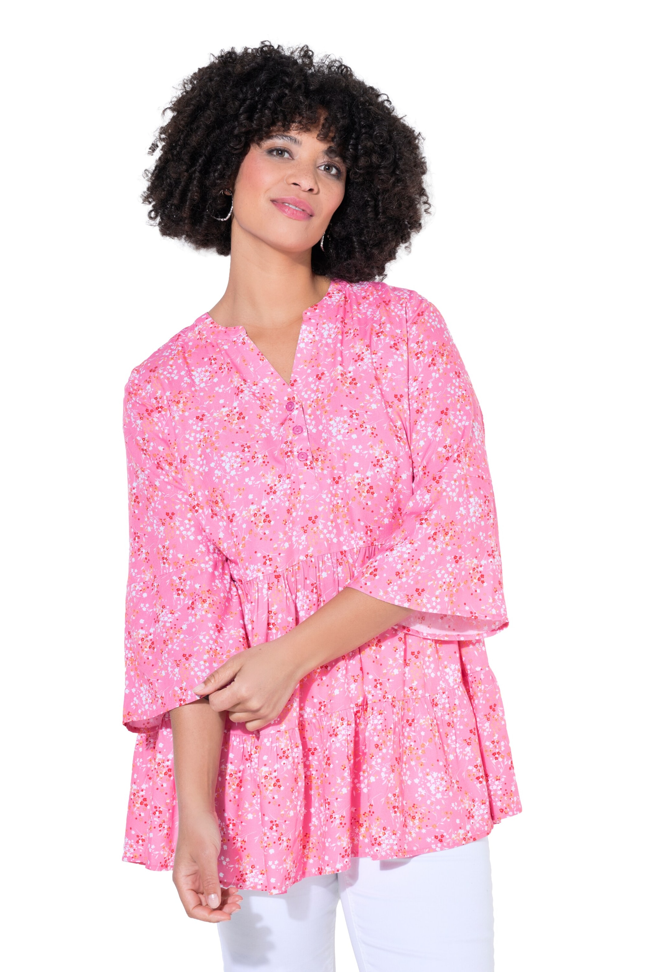 Angel of Style Tunika in Pink: Vorderseite