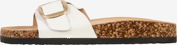 POTI PATI - Zapatos abiertos 'Supermodische Pantoletten zum Hineinschlüpfen' en blanco: frente