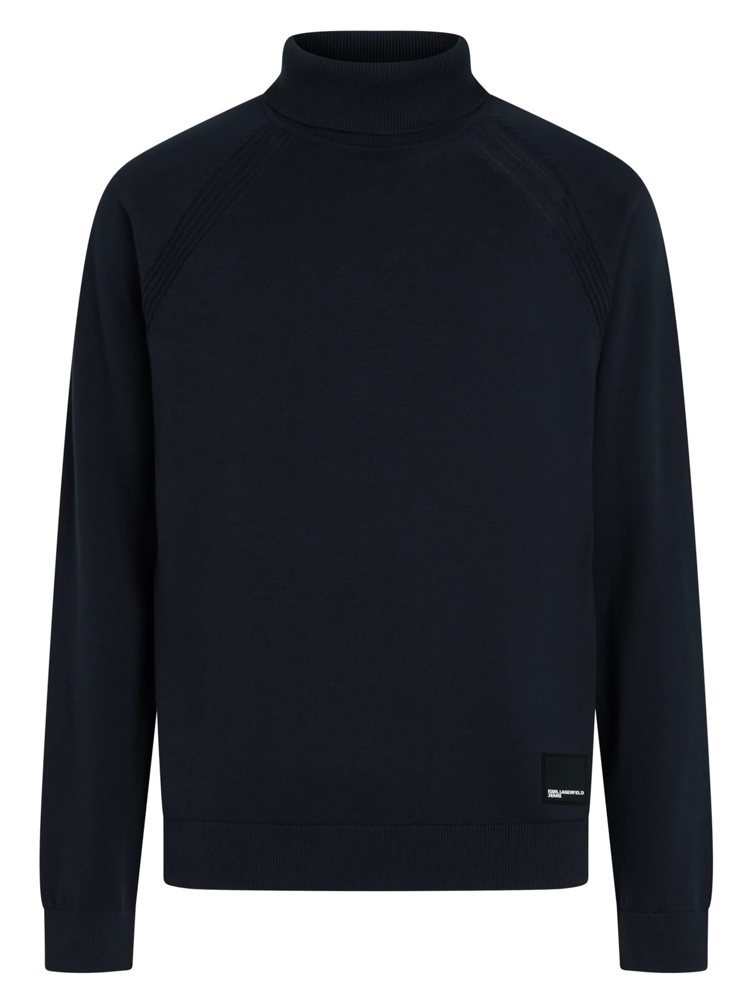 KARL LAGERFELD JEANS - Jersey en azul: frente