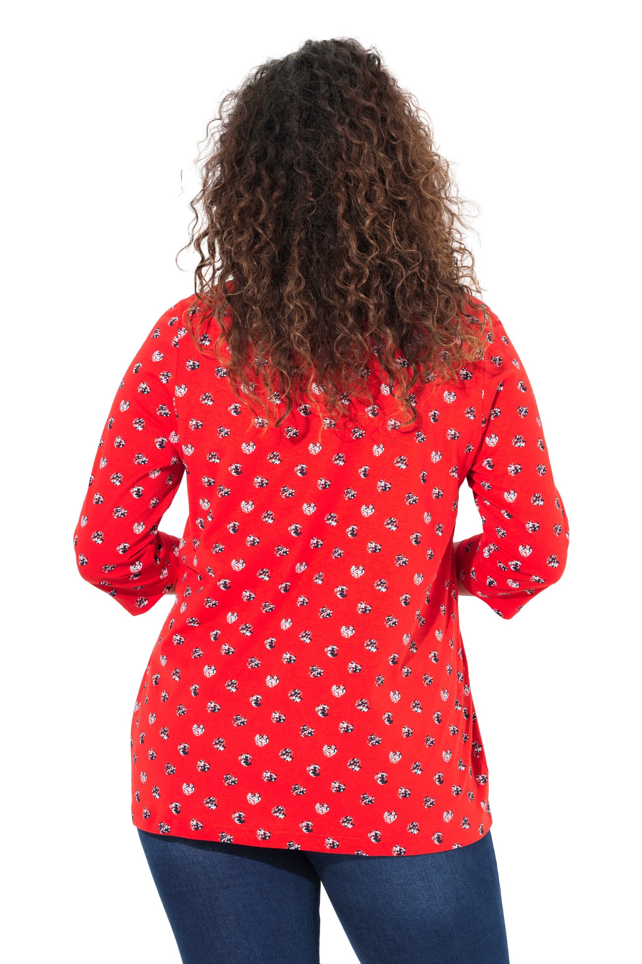 Ulla Popken Shirt in Rood