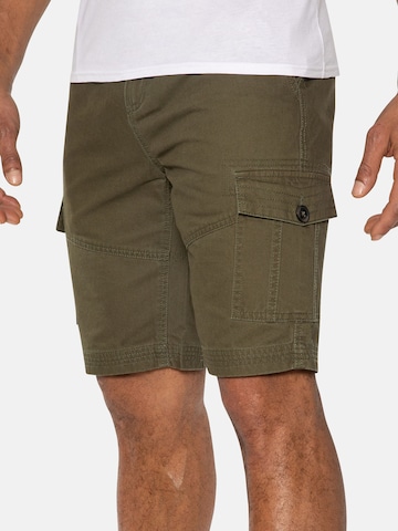 Threadbare Loosefit Shorts 'Hydro' in Grün