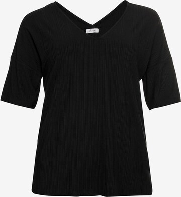 SHEEGO T-Shirt in Schwarz: predná strana