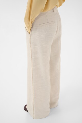 Wide Leg Pantalon 'CheyanneIW' InWear en blanc