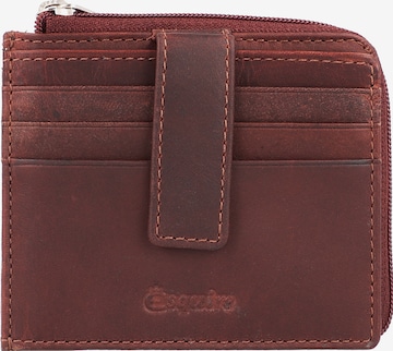 Esquire Wallet in Brown: front