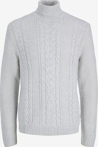 Pull-over 'JJJames' JACK & JONES en blanc : devant
