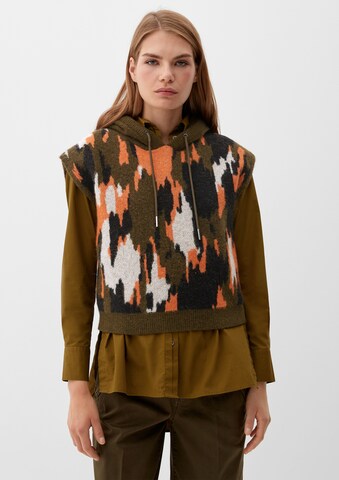 Pull-over s.Oliver en vert : devant