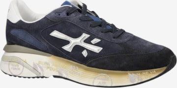 Baskets basses Premiata en bleu : devant