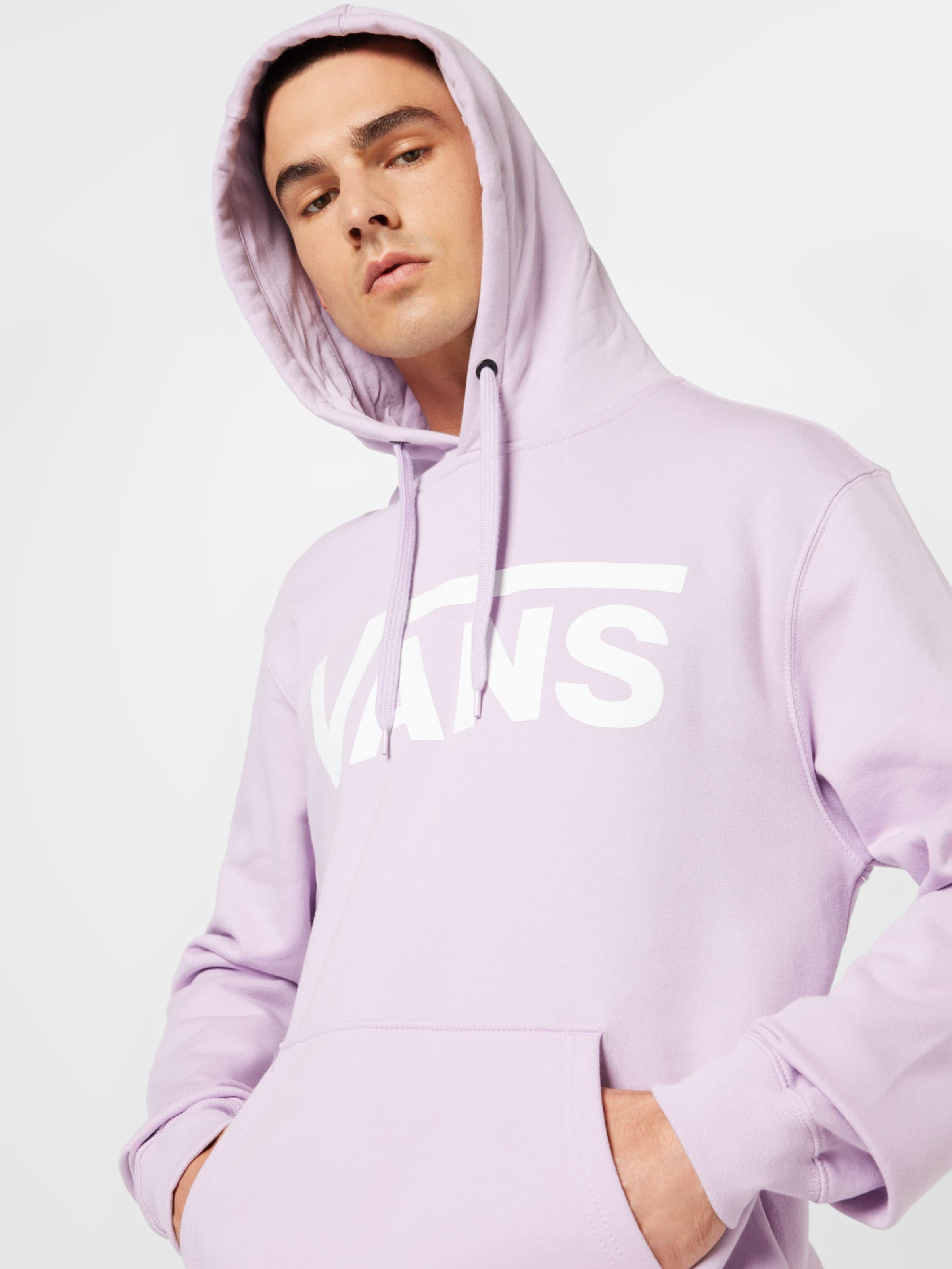 Vans pink hoodie mens sale