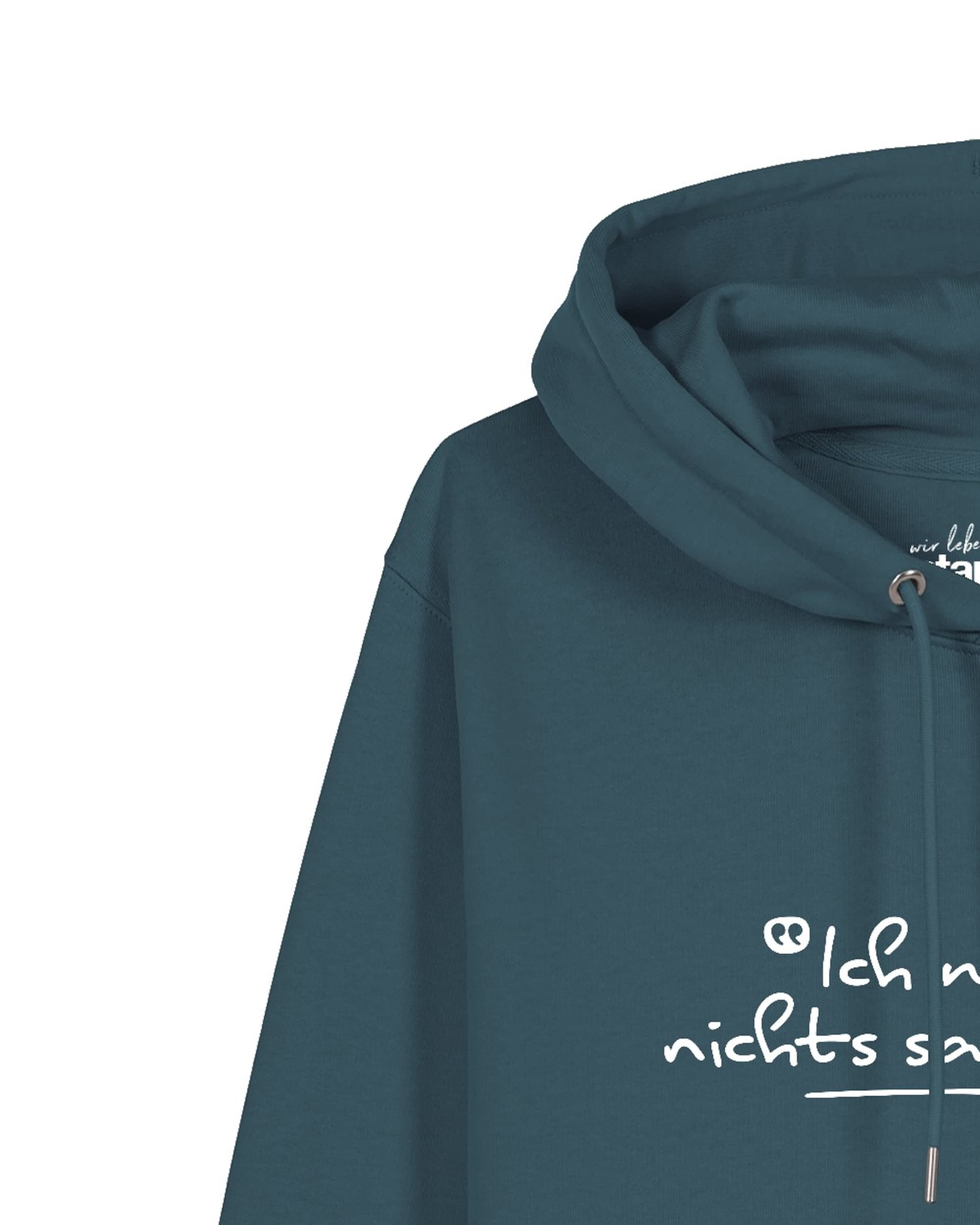 Sweat-shirt 'Ich will ja nichts sagen aber' Watapparel en bleu