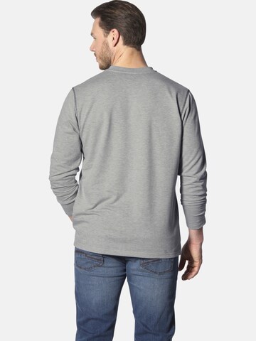 Jan Vanderstorm Sweatshirt 'Jornsen' in Grijs