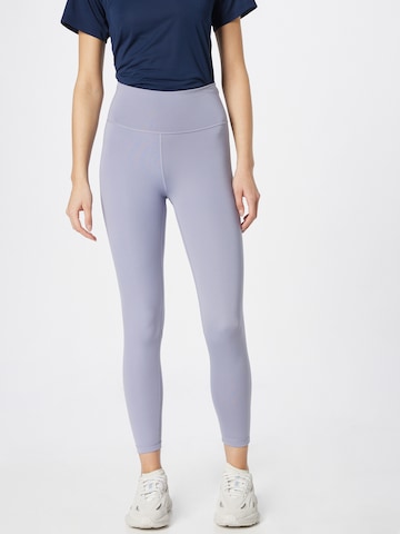 Skinny Pantaloni sport 'Optime' de la ADIDAS SPORTSWEAR pe mov: față