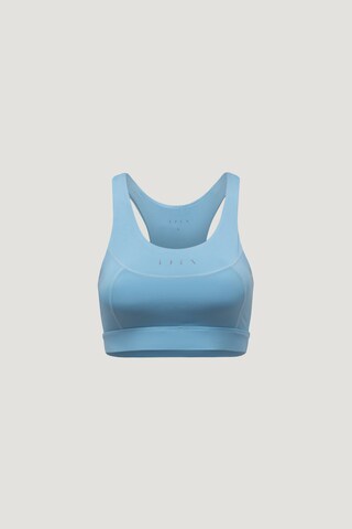 Born Living Yoga Sporttop ' Becky ' in Blauw: voorkant