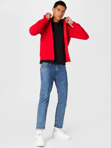 raudona LACOSTE Standartinis modelis Džemperis
