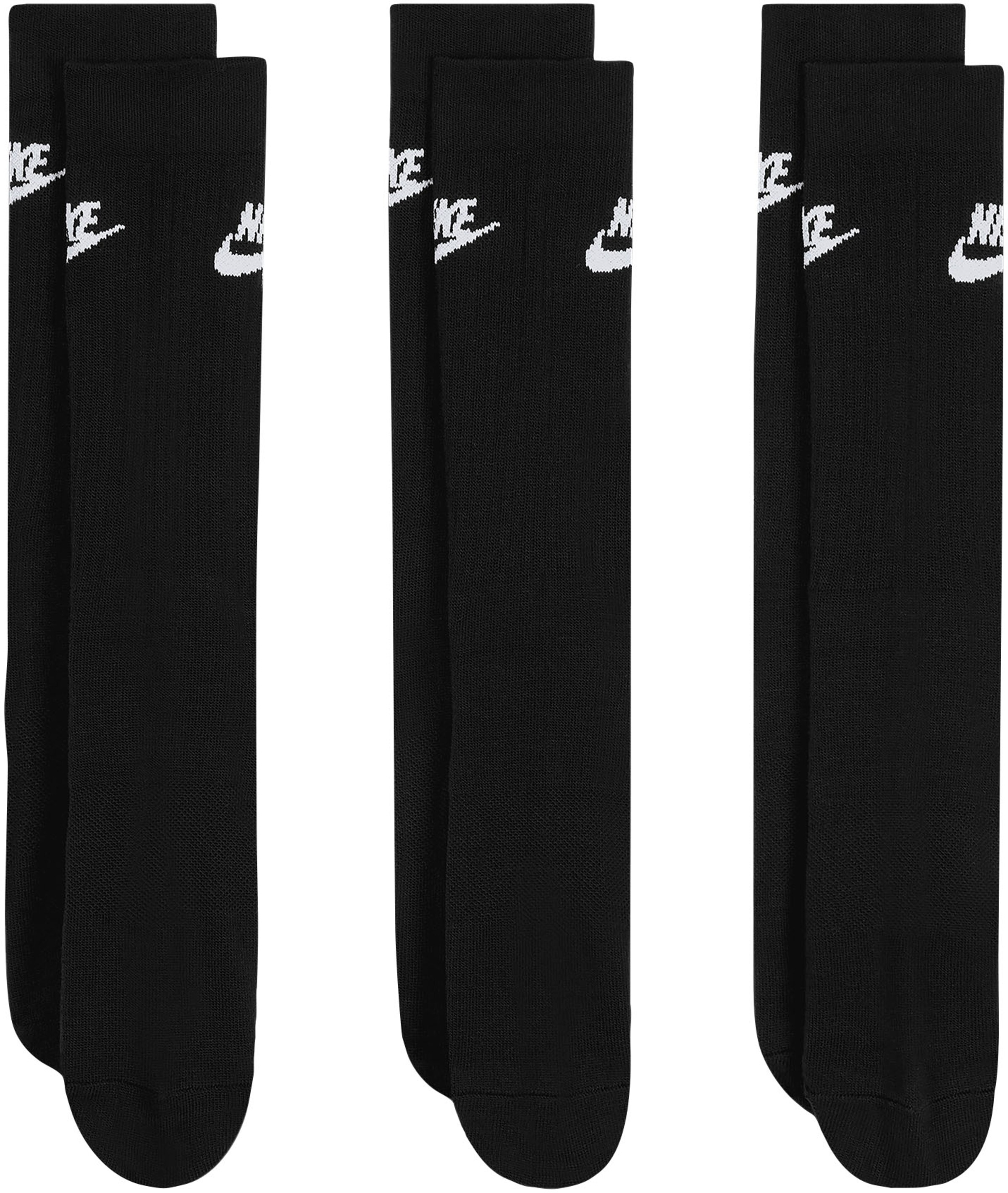 Nike Sportswear Regular Socks 'Everyday Essential' in Black