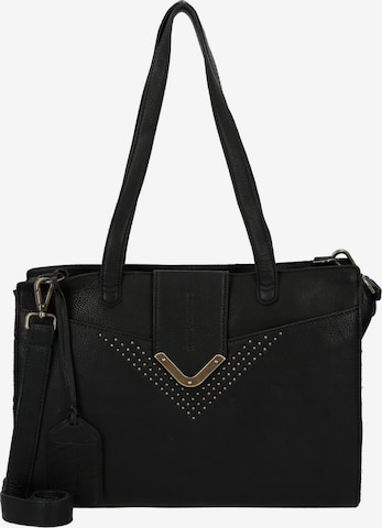 Borsa a spalla 'Lavish Hilgard' di Cowboysbag in nero: frontale