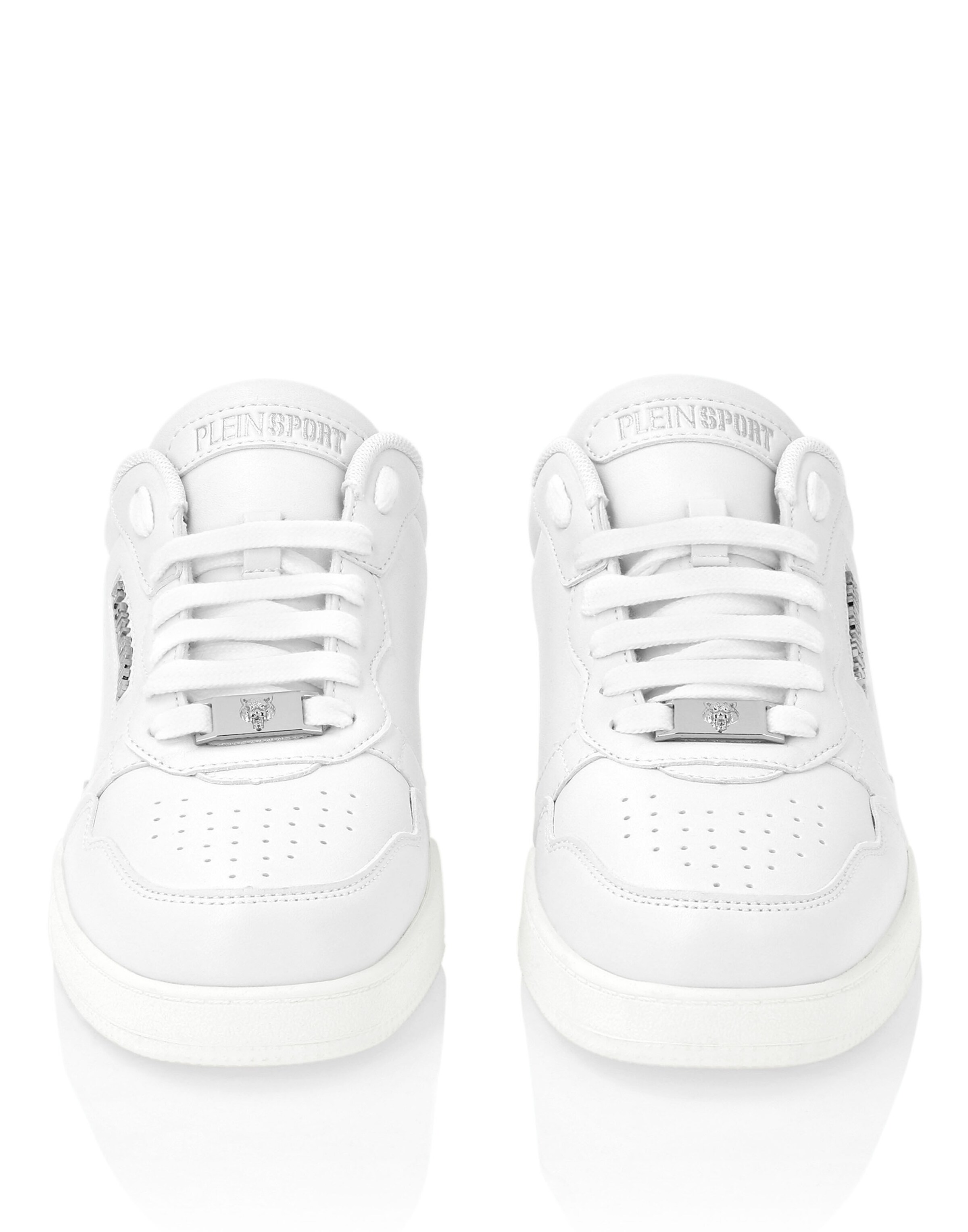 Plein Sport - Zapatillas deportivas bajas 'Tiger.X' en blanco