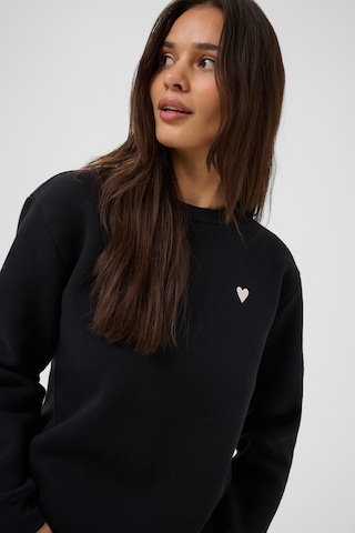 Kaffe Sweatshirt 'KAliddy' in Black