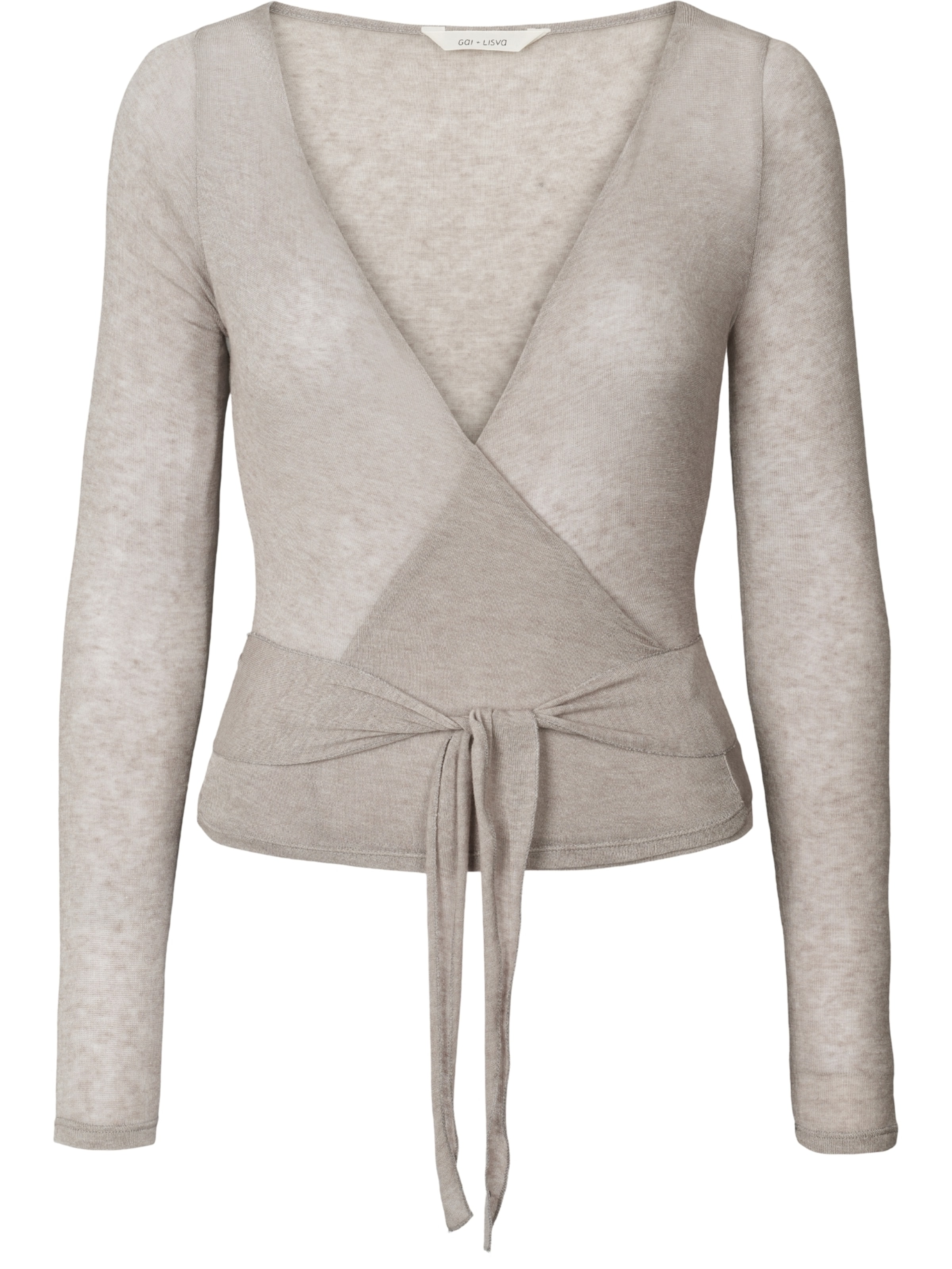 Gai+Lisva Shirt 'Anne' in Grijs: voorkant