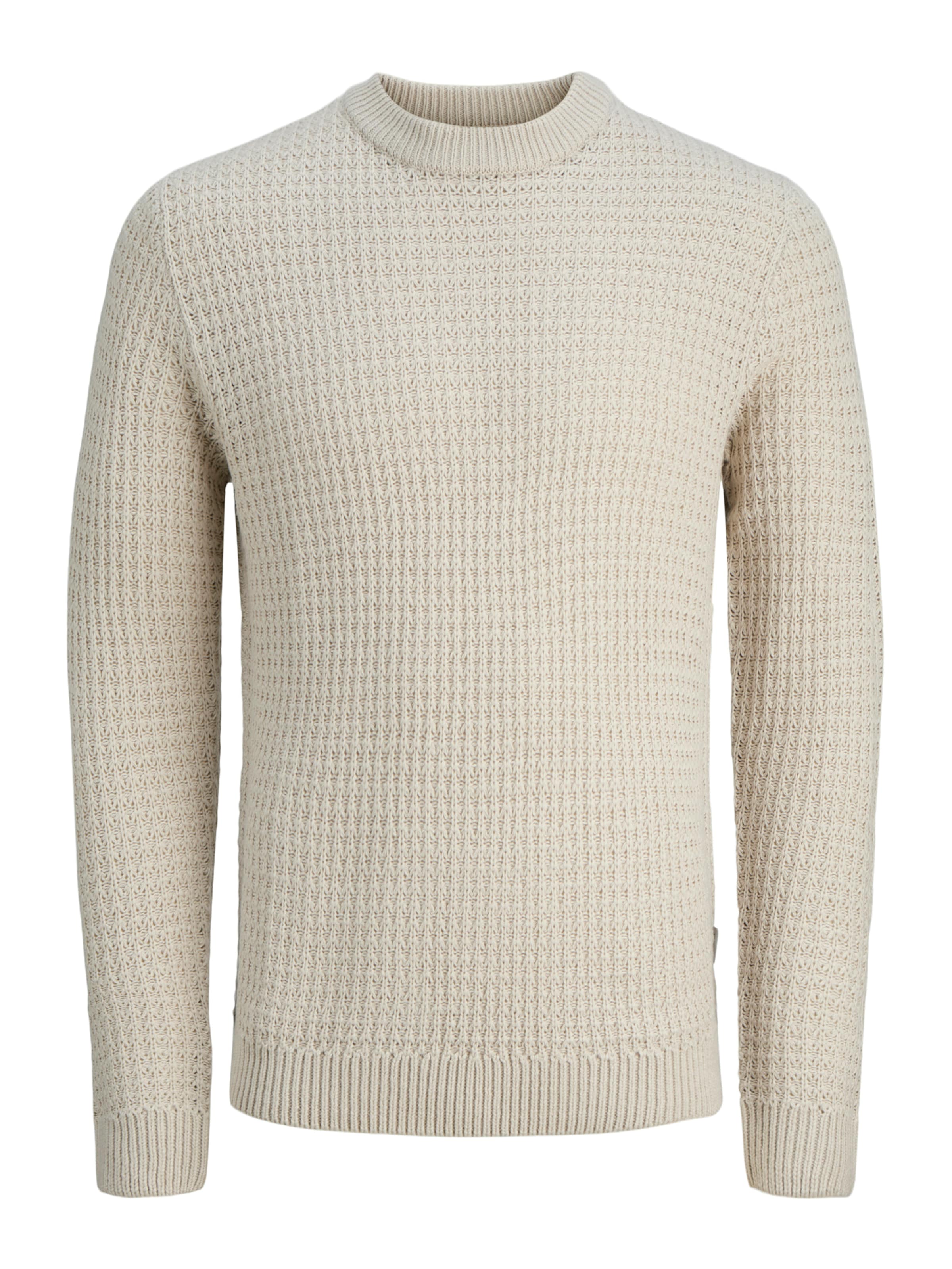 JJ Rebel Pulóver 'JREBFRAME' - bézs: elől