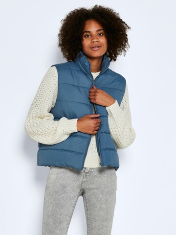 Gilet 'Marcus' di Noisy may in blu: frontale