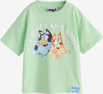 T-Shirt 'Bluey' Next en vert : devant