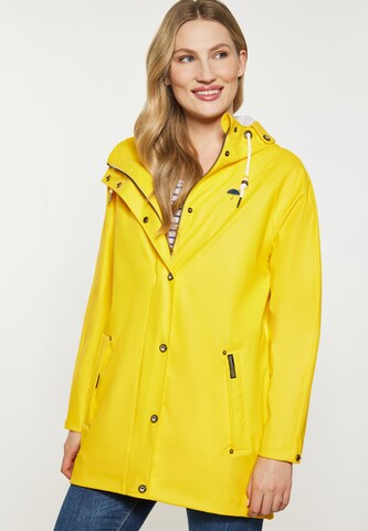 Schmuddelwedda Between-season jacket in Yellow: front