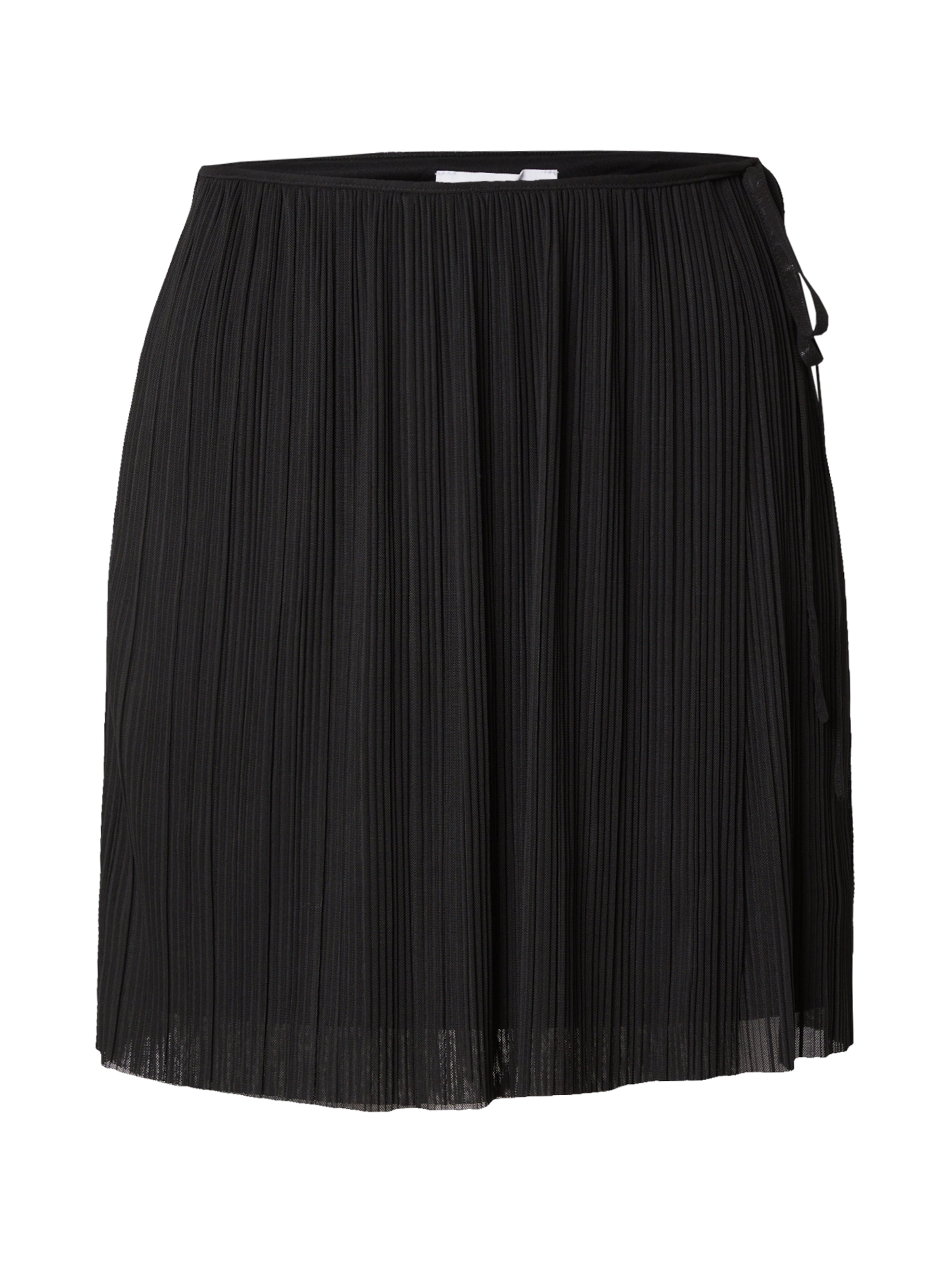 Gonna 'Renate' di EDITED in nero: frontale