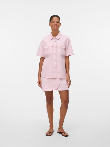 VERO MODA Bluse 'VMEmber' in Pink
