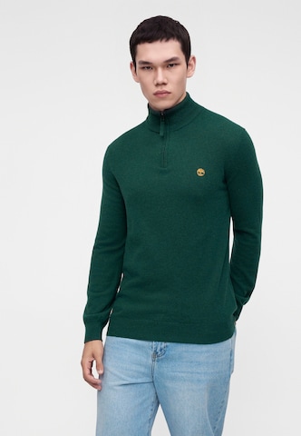 zaļš TIMBERLAND Džemperis 'COHAS BROOK': no priekšpuses