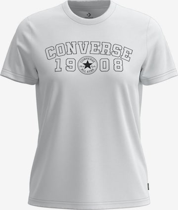 CONVERSE Shirt in Weiß: Vorderseite