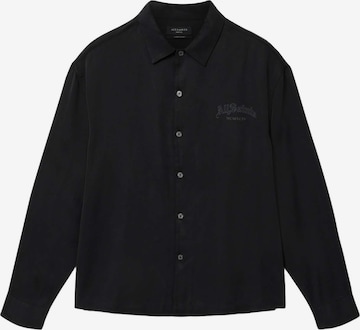 juoda AllSaints Patogus modelis Marškiniai 'SOUL': priekis