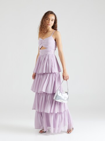 Maya Deluxe Evening dress in Purple