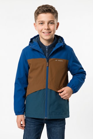 VAUDE Outdoorjas 'Escape' in Blauw: voorkant