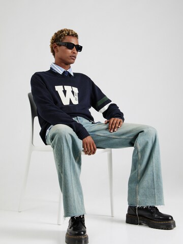 INDICODE JEANS Pulóver 'Carlo' - kék