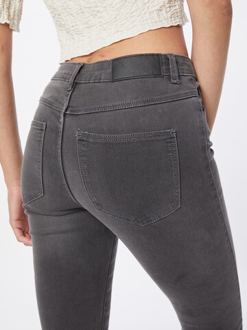 Noisy may Skinny Jeans 'FLURRY' in Grau