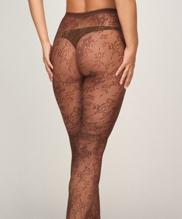 Collants Hunkemöller en marron