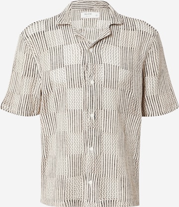 HOLLISTERRegular Fit Košulja - bež boja: prednji dio