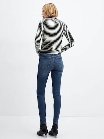 Skinny Jeans 'abby' de la MANGO pe albastru