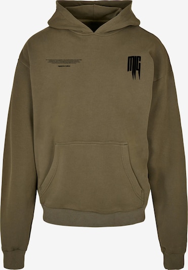 MJ Gonzales Sweatshirt 'METAMORPHOSE V.2' em oliveira / roxo / preto / branco, Vista do produto