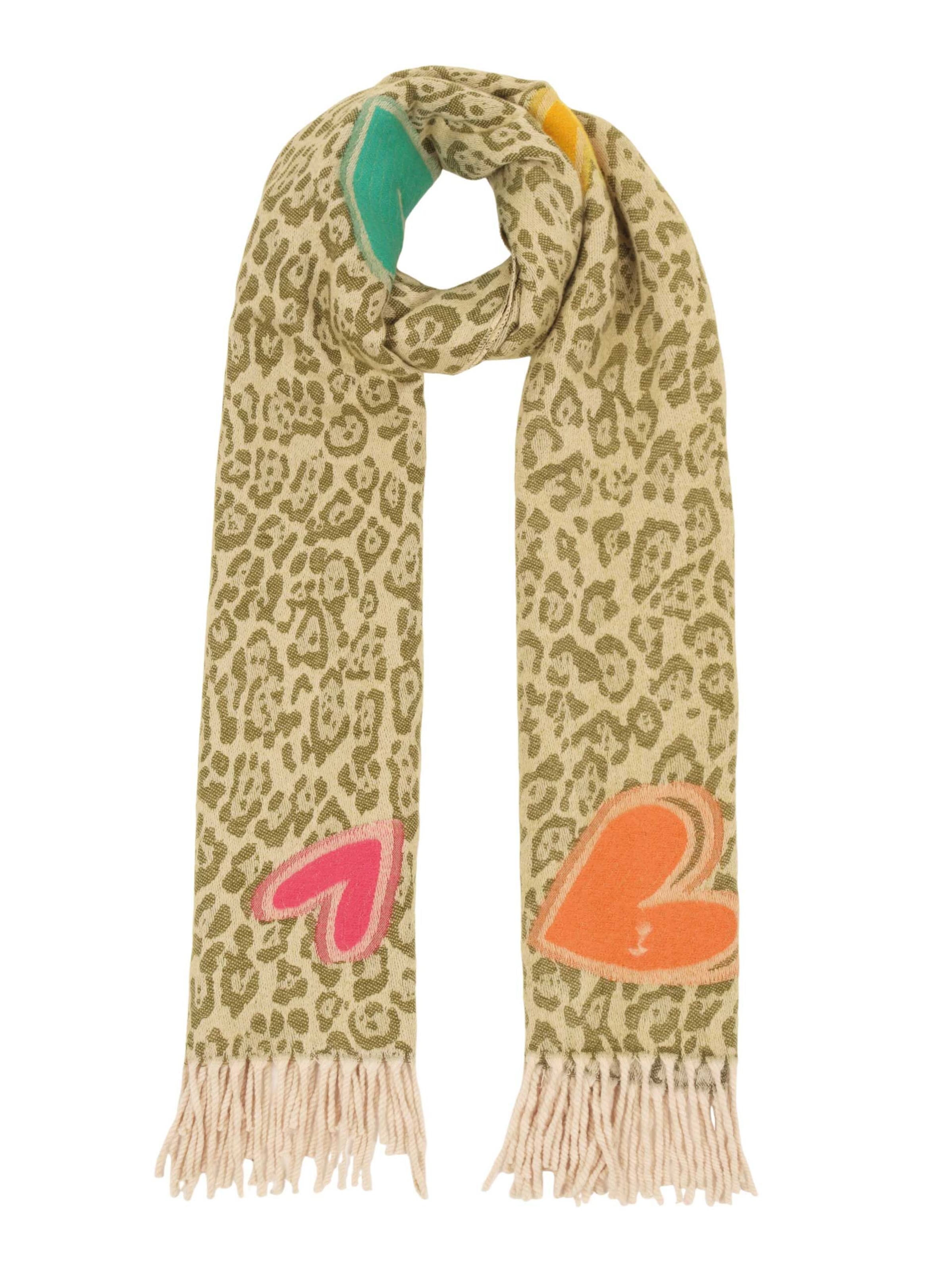 SAMAYA Scarf 'Wurka' in Green: front