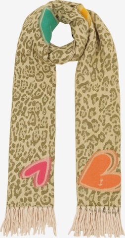 SAMAYA Scarf 'Wurka' in Green: front